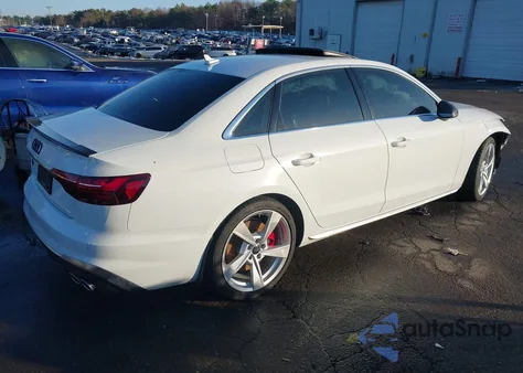 2020 Audi S4 Premium Plus Tfsi Quattro Tiptronic from USA, damaged, VIN WAUB4AF46LA050670